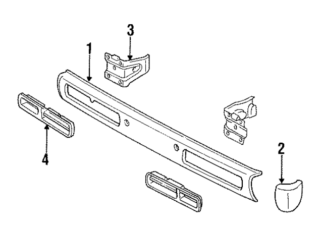 6201463G25 - : Face Bar for Nissan Image