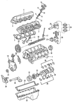 F7TZ6010ARM - Engine: Cylinder Block for Ford Image
