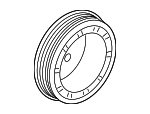 T2H2494 - : Pulley for Jaguar: E-Pace, F-Pace, F-Type, XE, XF Image