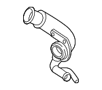 JDE38745 - : Inlet Pipe for Jaguar Image