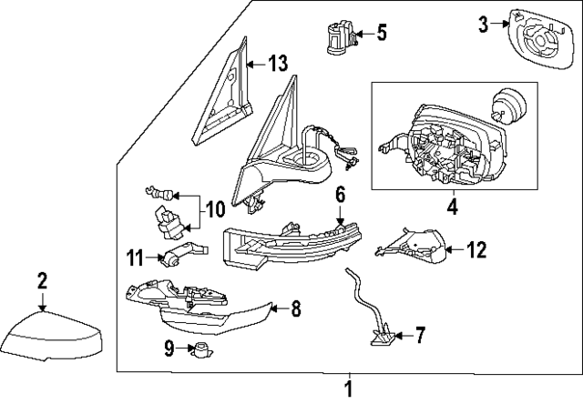 261657JA0A - : Signal Lamp for INFINITI: QX80 Image