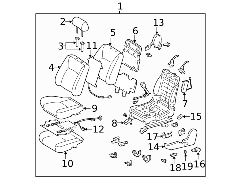 Heated Seats for 2004 Toyota Camry #3