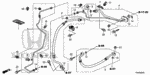 80361TR0A00 - Body/Air Conditioning: CLAMP, SUCTION HOSE for Honda Image