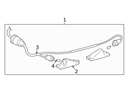 License Lamps for 2001 Lexus RX300 #0