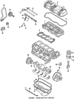 8944398420 - : Timing Gear Set for Isuzu Image