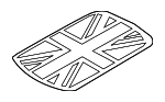 51142459035 - Body: Roof Decal for Mini Image image