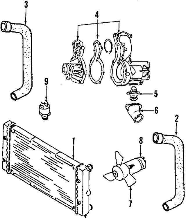 857131701A - Electrical: Front Transmission for Audi Image