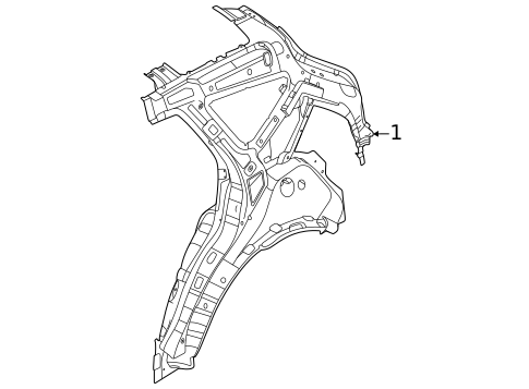 Inner Components for 2023 Genesis GV80 #0