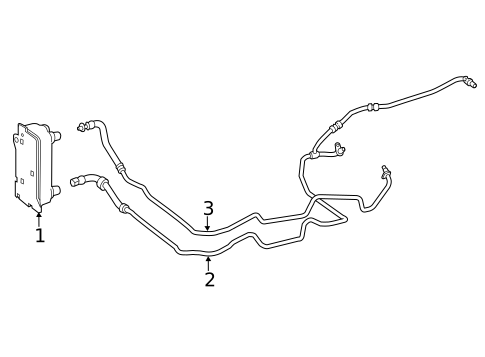 Trans Oil Cooler for 2015 Mercedes-Benz S65 AMG #0