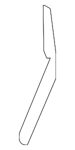 9066950614 - Body: Headliner Bracket for MB Vans Image