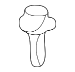 91561S84A21ZA - Body: Rear Panel Trim Clip for Honda: Accord, Civic Image