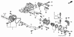 19500PT0000 - Engine: JOINT, TUBE for Honda Image