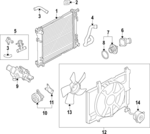 214103AB3B - : Radiator for Nissan Image