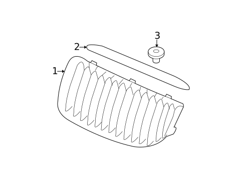 Grille & Components for 2011 BMW 328i xDrive #1