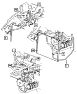 5179827AA - : A/c Discharge Line for Mopar Image