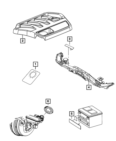 Under Hood for 2011 Dodge Avenger #1