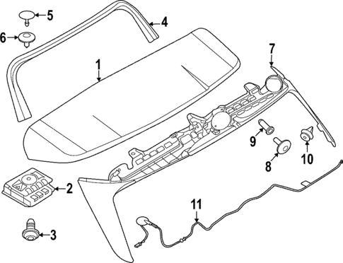 Spoiler for 2023 BMW iX #0