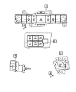 7DN32LXHAA - : Multifunction Switch for Mopar Image