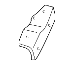 554460W000 - Suspension: Upper Control Arm Mount Bracket for Nissan Image