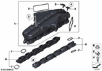 11617564710 - Engine: Intake Manifold System for BMW: 760Li, M760iX Image image
