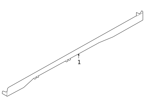 Exterior Trim - Pillars for 2010 Ford Fusion #0