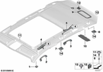 51447230893 - Vehicle Trim: Cover, Microphone for BMW Image