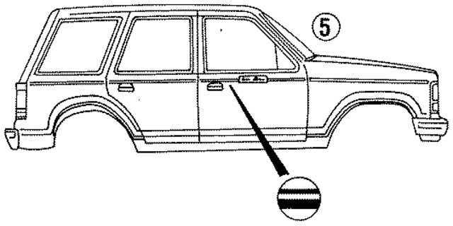 F4TZ7820000AN - : Stripe Tape for Ford Image
