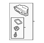 867600E070 - Electrical: Antenna for Toyota Image image