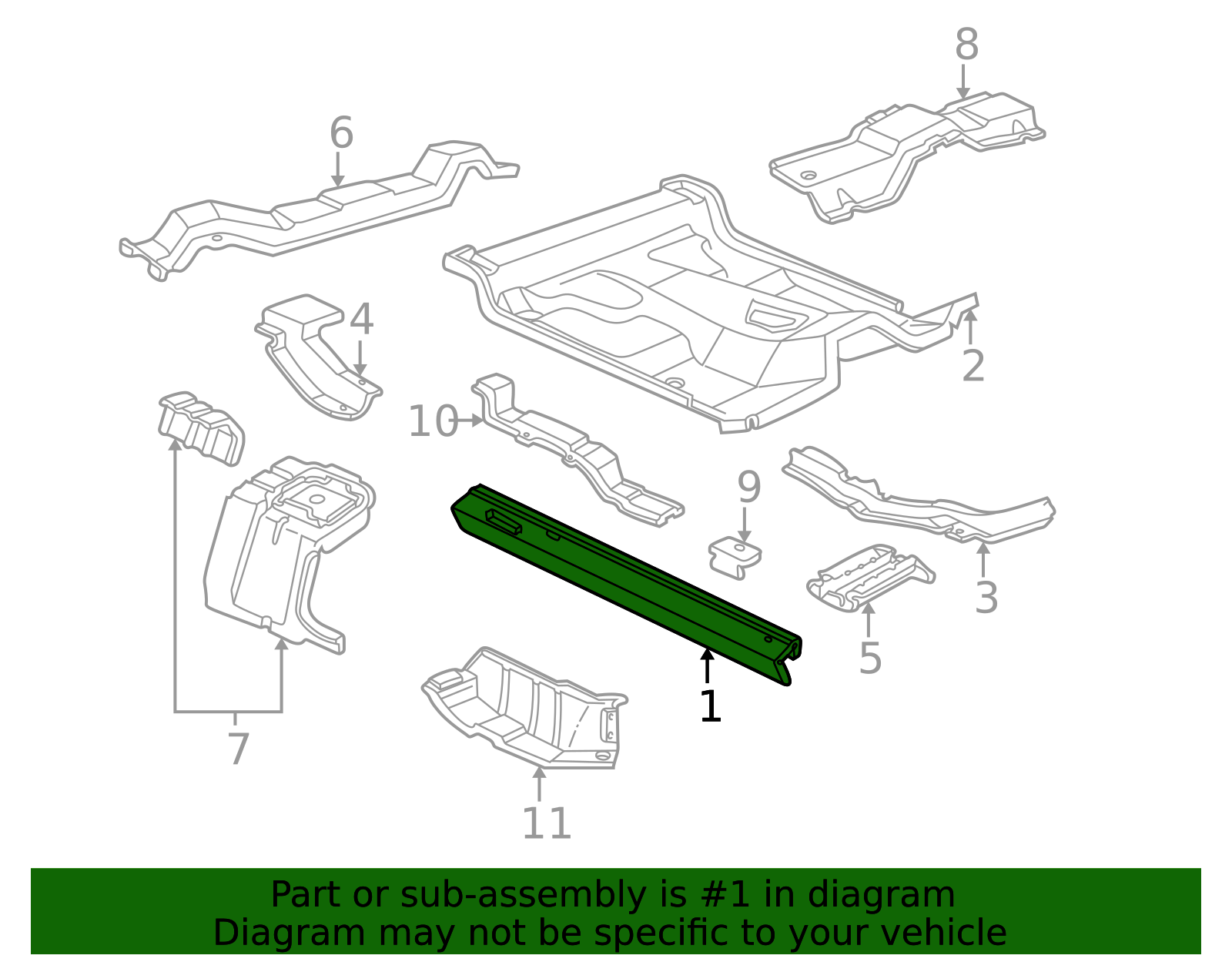 ZZP0-70-270 - Rocker Panel 1998-2009 Mazda | Mazda-Parts