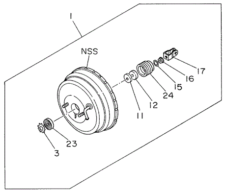 Master Power for 1997 Honda Passport #0