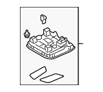 8120812040A0 - : Map Lamp Assembly for Toyota: Corolla Image