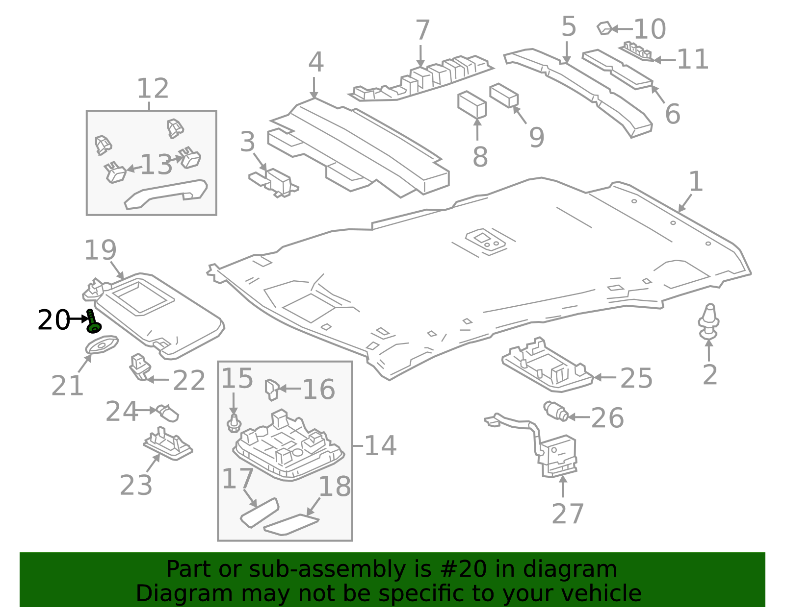 93229-15020 - Sun-Visor Screw 2010-2026 Toyota | Longo Toyota Of