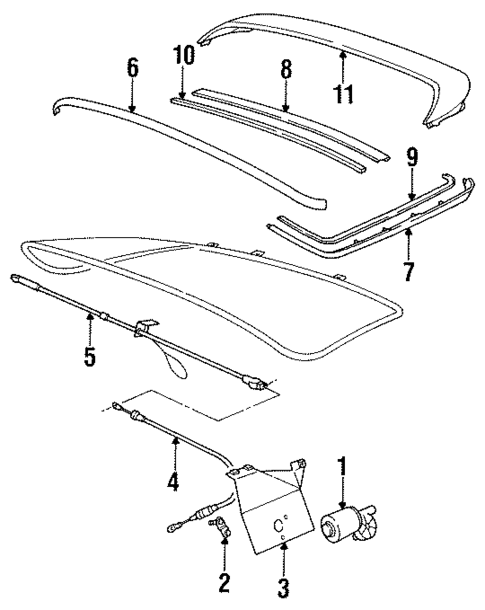 Liftgate for 1993 Porsche 968 #1