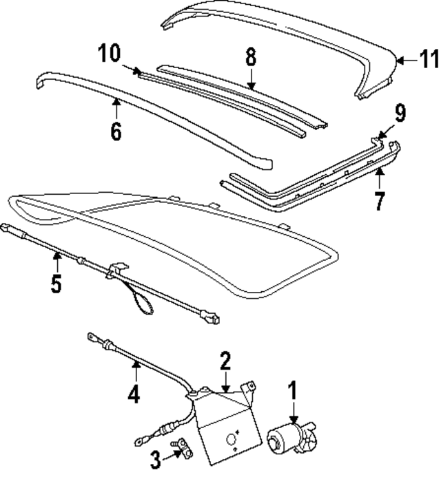 95162402401 - Body: Lock Motor for Porsche Image