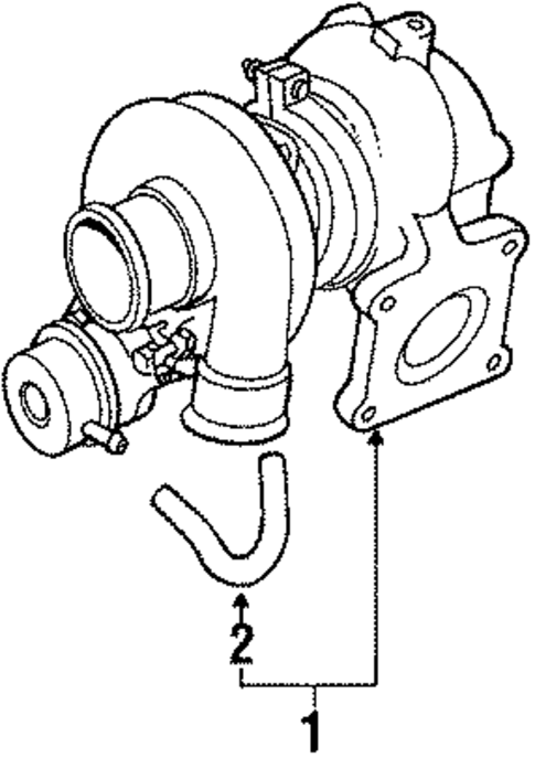 Turbo Charger for 1991 Toyota Supra #0
