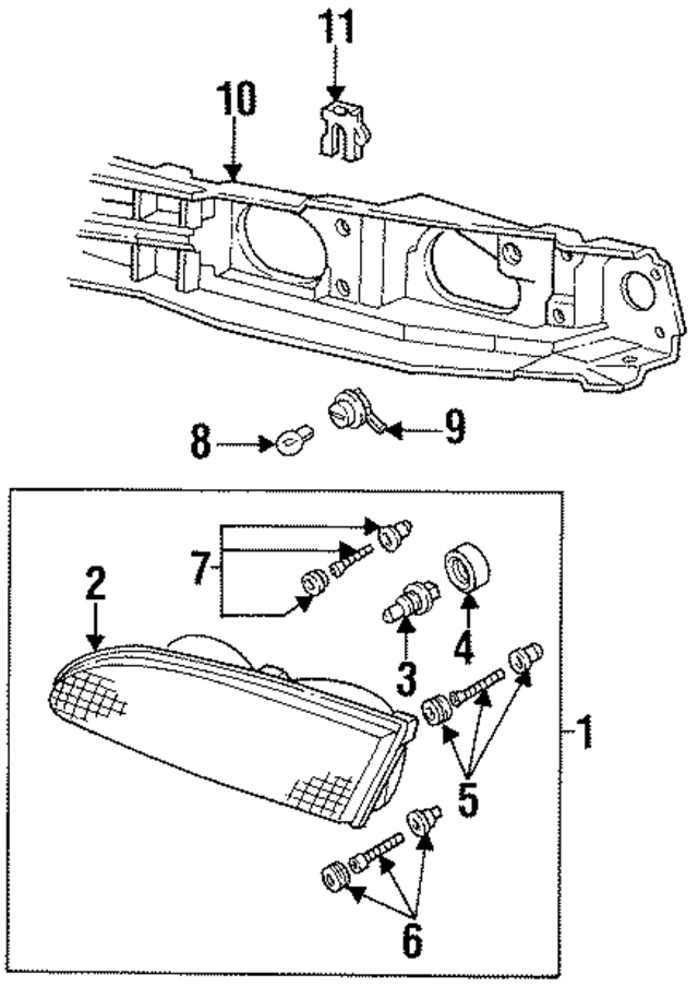 F6SZ13008BJ - Electrical: Headlamp Assembly for Ford Image