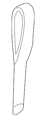 5M0885093E9B9 - Body: Pull Strap for Volkswagen: Tiguan, Tiguan Limited Image