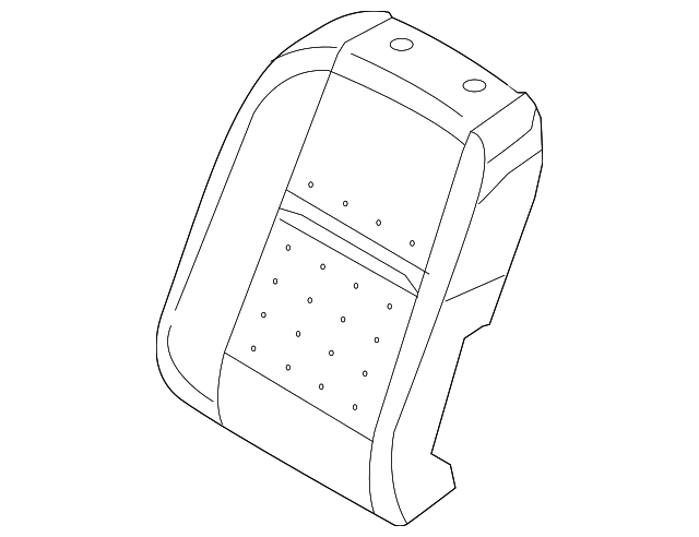 Seat Back Pad - BMW (52-10-7-221-176)