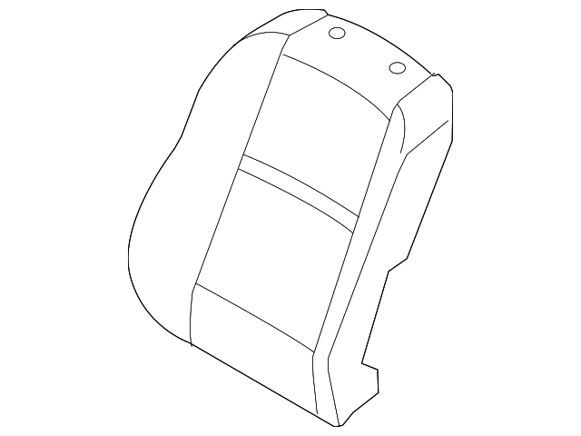 Seat Back Cover - BMW (52-10-7-220-866)