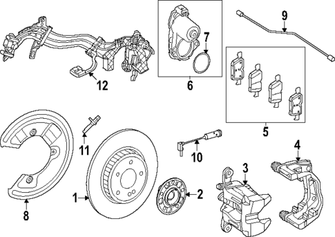 Parking Brake for 2024 Mercedes-Benz E450 #0