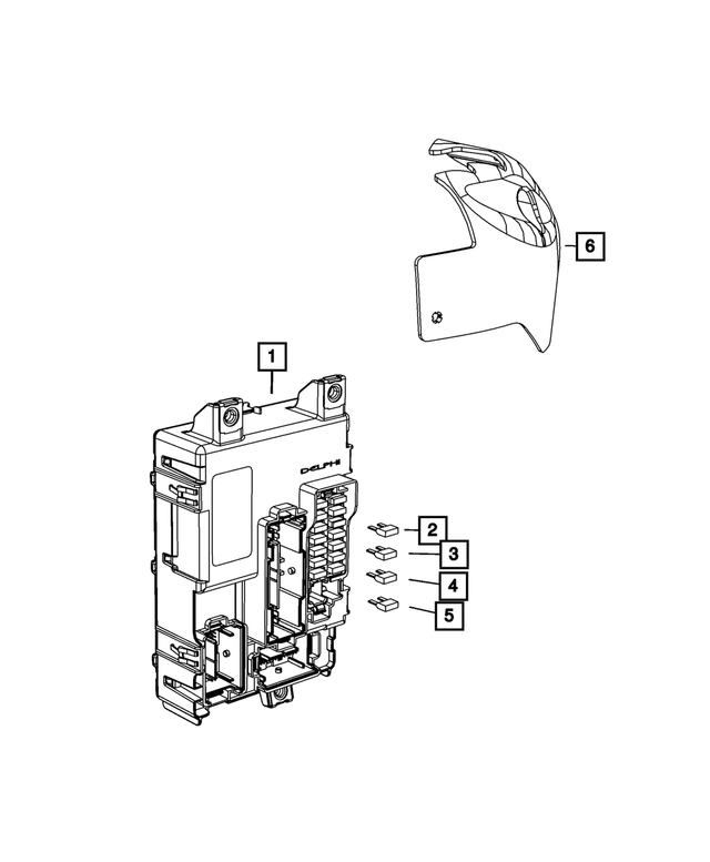 68186706AE - : Body Controller Module, Us, Canada for Mopar Image