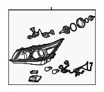 22743218 - : Headlamp Assembly for Buick: LaCrosse Image