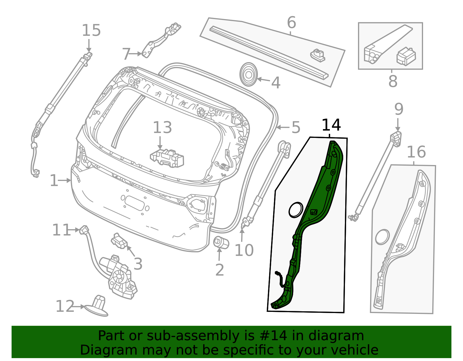2023-2025 Honda Pilot Sensor 74954-T90-A01 | Honda Factory Parts