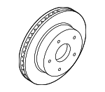 68368535AA - Brakes: Disc Brake Rotor for Mopar Image