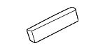 7556542010 - Body: Luggage Rack Protector for Toyota Image