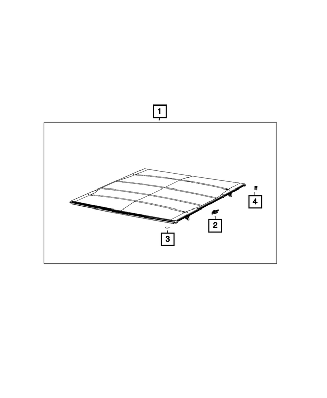 68259181AA - Mopar Accessories - Component Parts: Foam for Mopar Image image