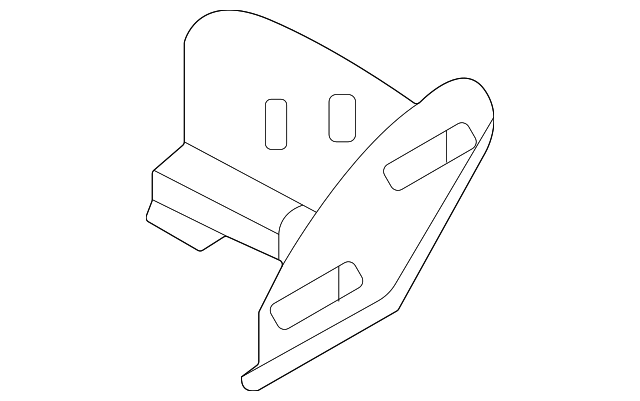2023-2026 Ford Bumper Face Bar Reinforcement Beam Bracket PC3Z