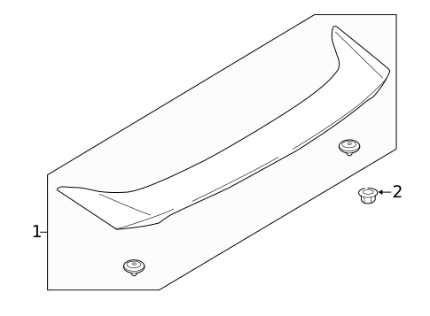 Spoiler for 2017 Ford Fusion #0