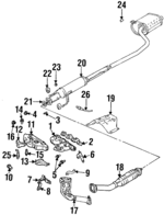 1422060G6V - : Catalytic Converter for Suzuki Image