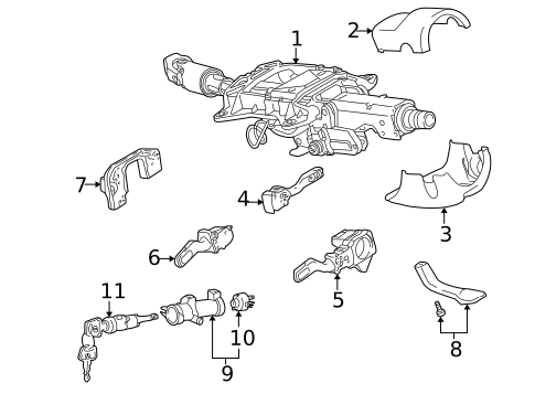 Ignition Lock for 2005 Audi A4 Quattro #0